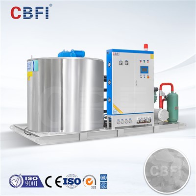 Πλήρως αυτόματη μηχανή πάγου νιφάδας σειράς CBFI (1-30 τόνοι/ημέρα)