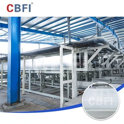 CBFI 800 Tons Direct Cooling Block Ice Plant for Pilgrimage Cooling στη Μέση Ανατολή