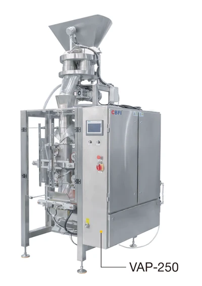 CBFI® VAP-250 Βιομηχανική κάθετη αυτοματοποιημένη μηχανή συσκευασίας πάγου